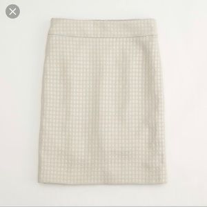 Jcrew factory dazzling dots pencil mini skirt